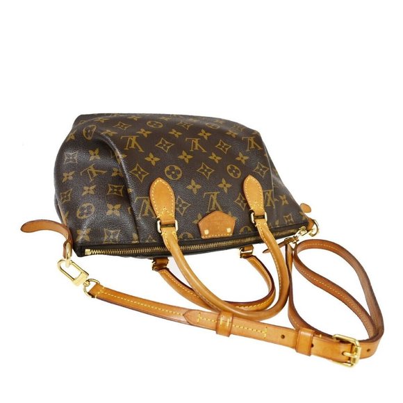 Auth LOUIS VUITTON Turenne PM 2Way Hand Bag Monogram Leather Brown - Picture 5 of 16